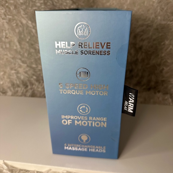 NEW Warm Relax Recovery Massage Gun Max Grip - Picture 6 of 6